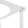 With Base Foldable Coffee Machine Stand Aluminum Alloy Coffee Maker Holder  For Home