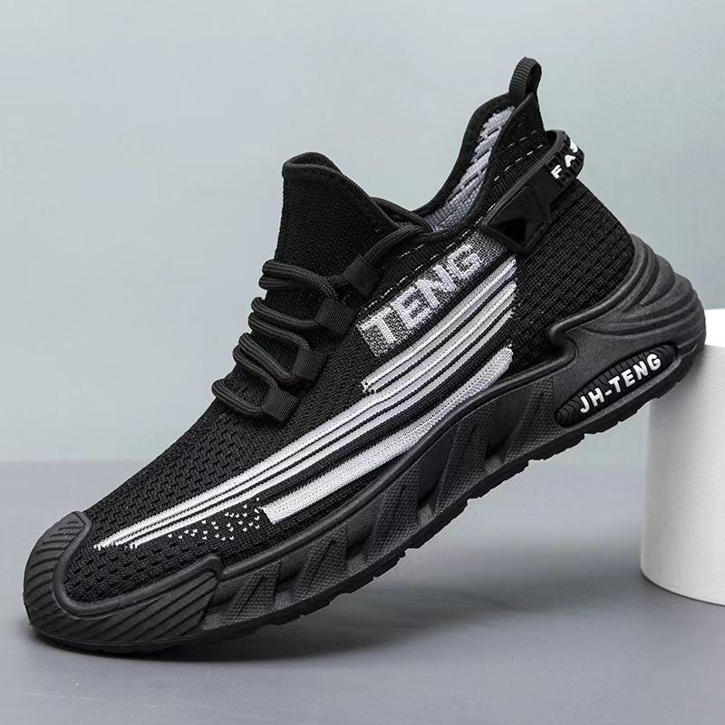 

Новые летние сетчатые дышащие мужские спортивные туфли, повседневные кроссовки, удобные, легкие, модные и универсальные 44