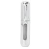 Mini Refillable Perfume Atomizer Bottle Scent Pump Case Cosmetic Spray Bottle 5mlSilver