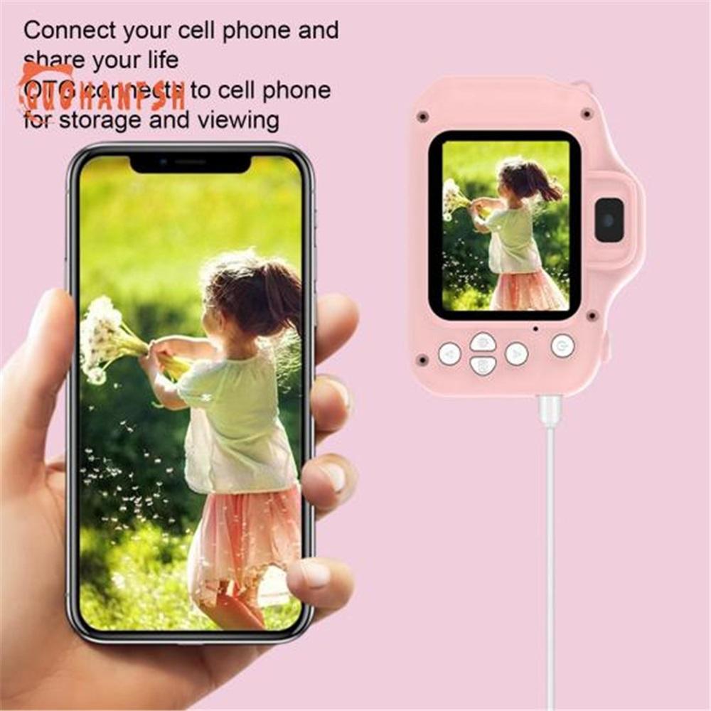 1 Set Kids Camera - Dual Lens Camera with Selfie Function, High-Resolution Children Photography Toy for Photo Video