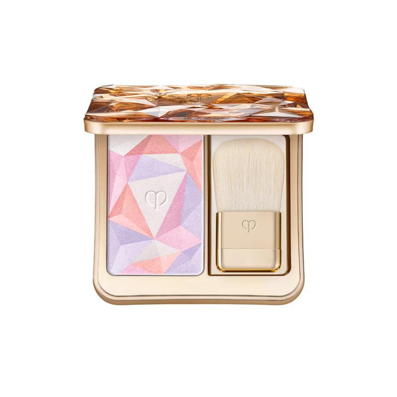 CPB Multicolor Shimmer Highlighting Powder #201, Brightening Soft Face Powder, Luminous Face Highlighter Contour Bronzer Makeup Cosmetic
