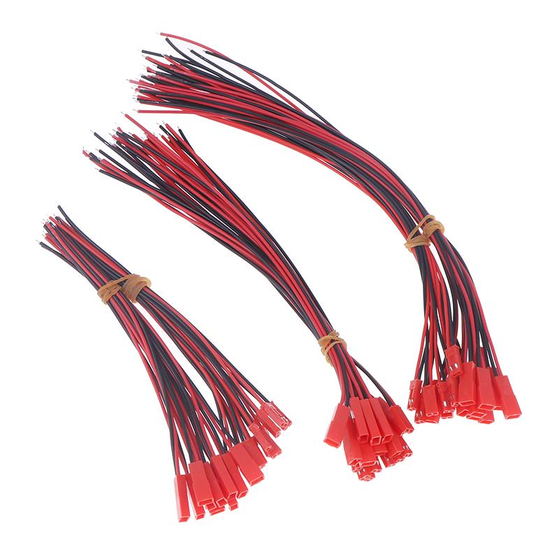 Lot de 10 paires de connecteurs mâles et femelles SYP, câble JST à 2 broches pour batterie RC, adaptateur pour hélicoptère, drone FPV