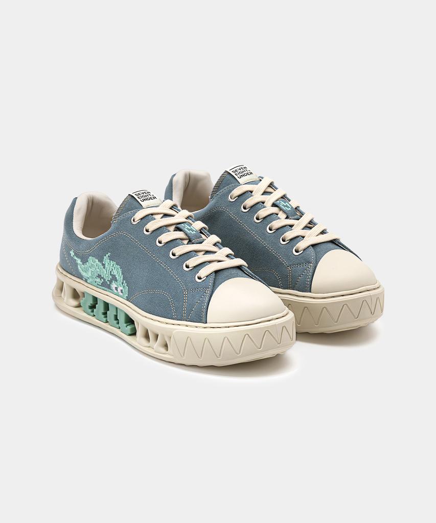 78Under M-4 Graphic Low Top_ Ice Gray