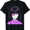 Japanese Anime Manga Weirdcore Cyberpunk Horror Aesthetic T-Shirt