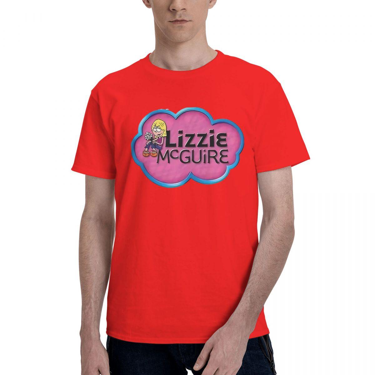Lizzie McGuire Emblem 100 Cotton Casual Breathable Confortable Shirt Funny Ugus TShirts Mens Tops S