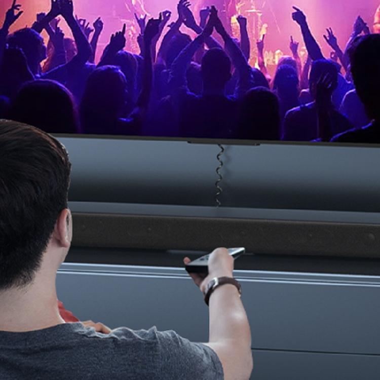 90 Grad Mini HDMI-kompatibel zu HDMI-kompatibel Stecker Videokabel für HDTVs Kameras und Projektoren mit flexiblem Spiralkabel