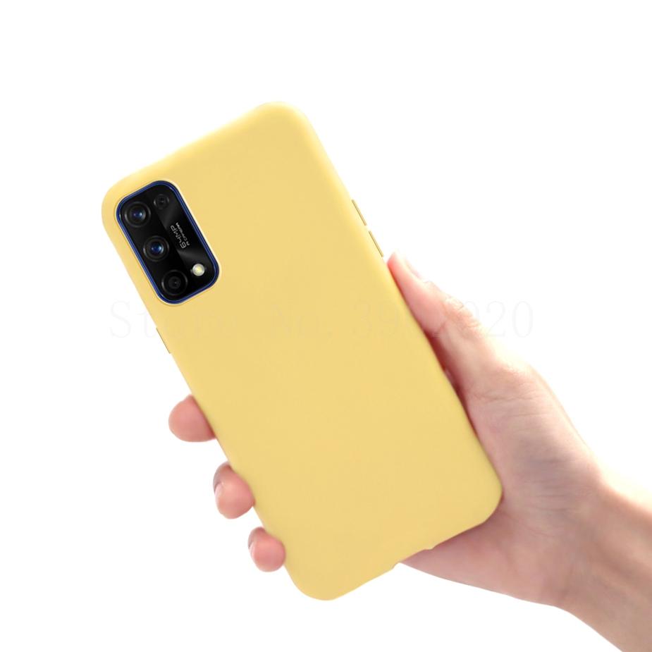 Für Oppo Realme 7 X7 7 Pro Hülle Candy Silikon Stoßfeste Handyhülle An Für Oppo Realme 7 7 Pro X7 X7Pro Vollabdeckung Coque Bumper