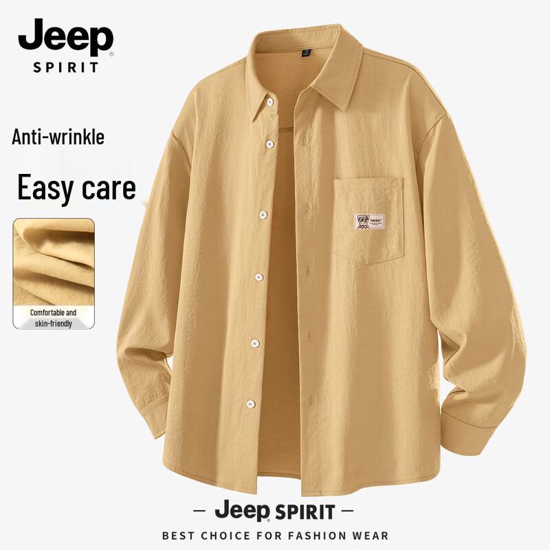 JEEP SPIRIT 2025 Men s Moisture-Wicking Long Sleeve Shirt XL