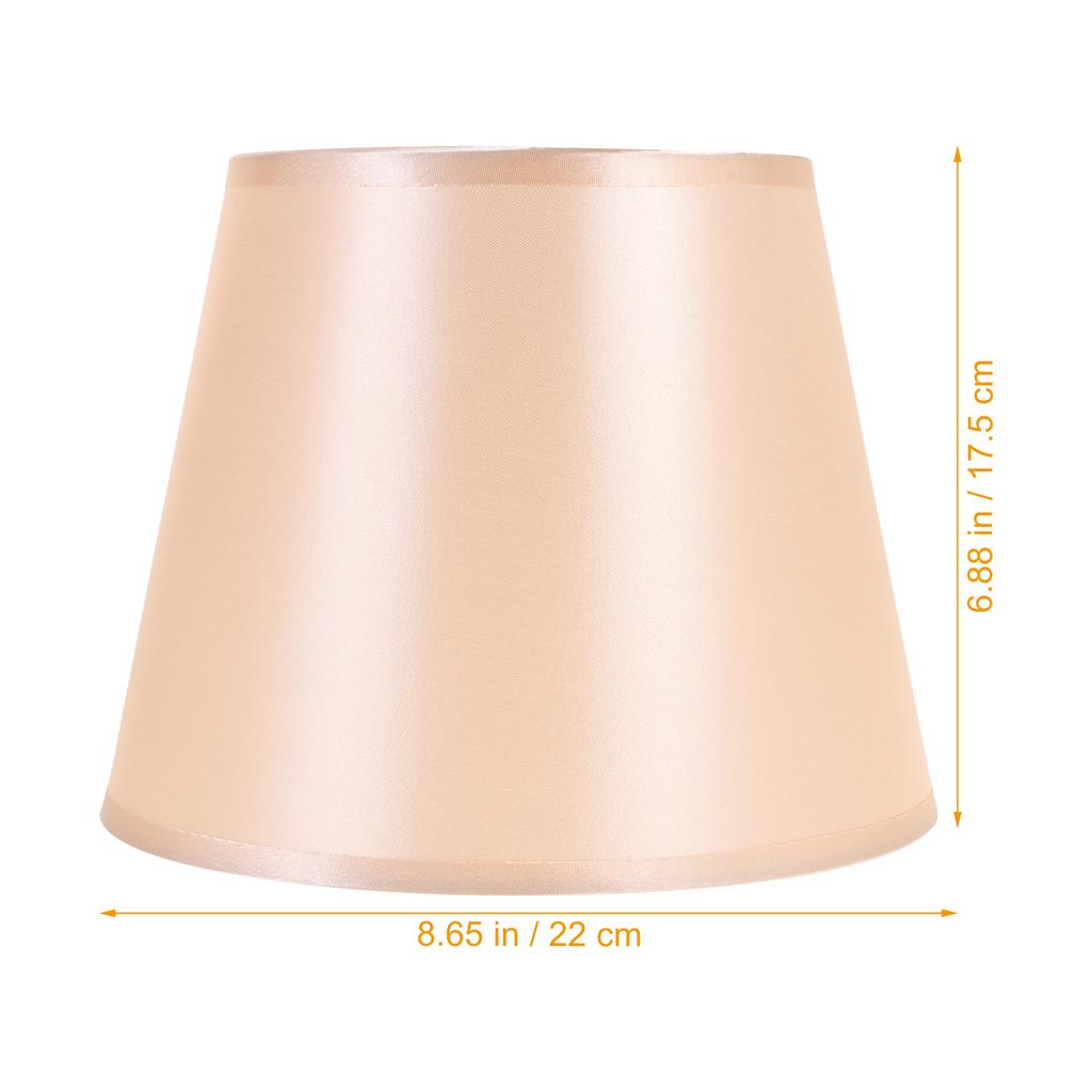 Stylish Fabric Lamp Shade Easy Install Replacement Cover for Home Hotel Office Desk Floor Table Lamp E27 Light Shade
