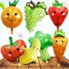 Hawaii Theme Fruits Vegetables Foil Balloons Summer Aluminum Film Balloon  Holiday Festival