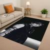 3D Kpop Bang Chan,lee Know Star Living Room Non-Slip Area Rug Carpet for Bedroom Playroom Sofa,Easy Clean Home Decor Doormat
