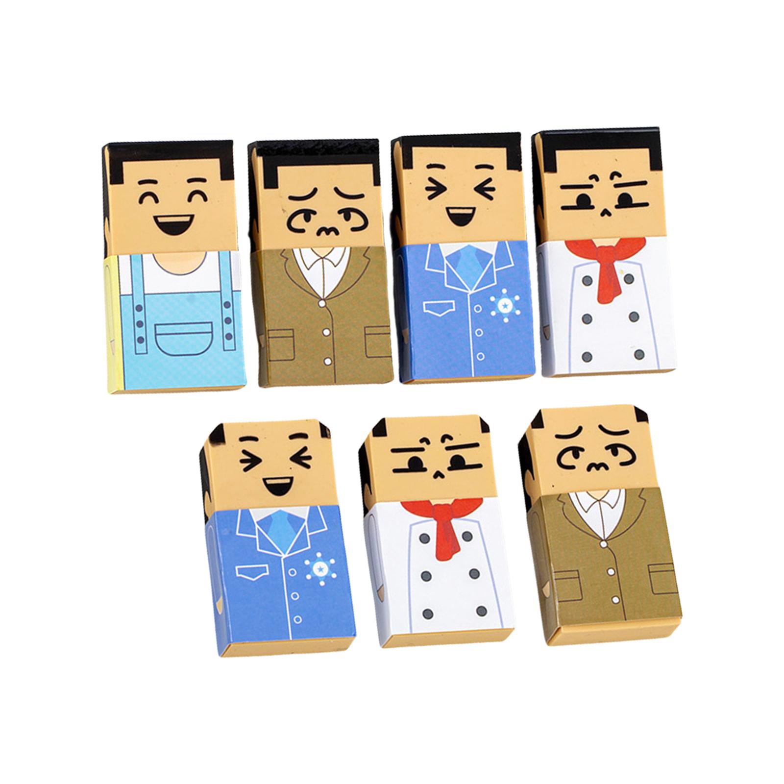 

Смешные ластики для лысеющего мужчины, детские ластики для письма и рисования, легко стирающие карандашные ластики для школьных и офисных принадлежностей