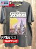 The Strokes Band Retro Unisex Charcoal T-shirt Size S-