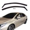 Air Deflectors - Toyota Corolla 2018+ (4/5 Doors) - Aerodynamic - Tinted - Easy Assembly