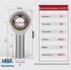 Spherical Plain Bearing with Fish Eye Rod End: Self-Lubricating SA8T/K, SA10T/K, SA12T/K, SA14T/K