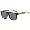 1 Pair Retro Wood Grain Eyeglass Legs Ultra Light Stylish Durable Unisex Frame