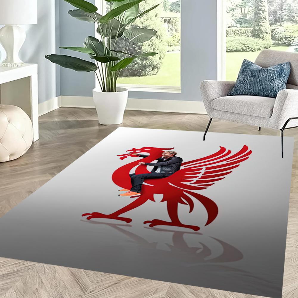 Liverpool Football Club Floor Mat Suitable For Dormitory Bedrooms Dining Room Foyer Antislip Carpet Office Home Decor Spiritual Gift