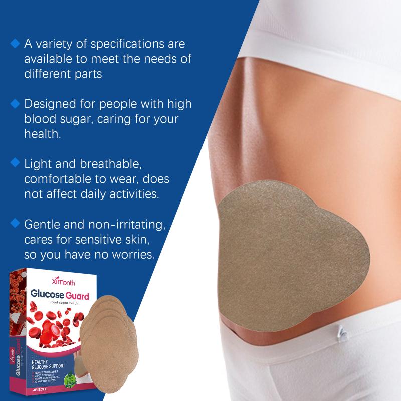 4Pcs Soothing Belly Patches Gentle Non-Woven Adhesive, Discreet Skin-Friendly Fit, Everyday Wellness Care
