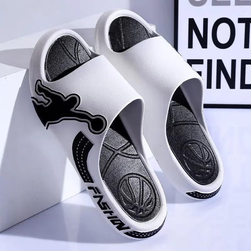 Fashion Indoor Shoes House Walk Around Home Sandals Man Slip-resistant Slippers for Men Summer Elegant Low Price Comfortable Rubber Sale