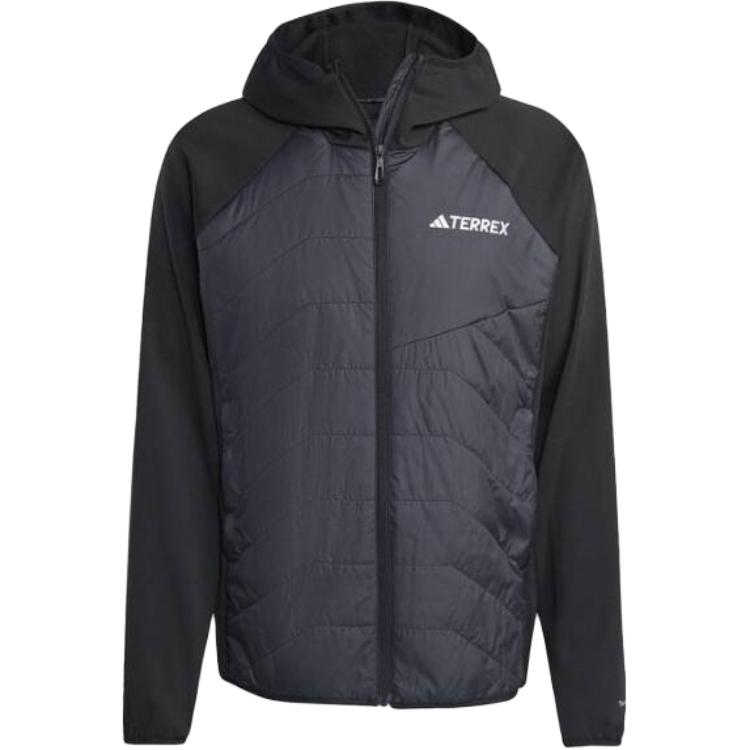 Adidas Clothing Jackets Men s Black Hooded Moderate Other JL5576 L