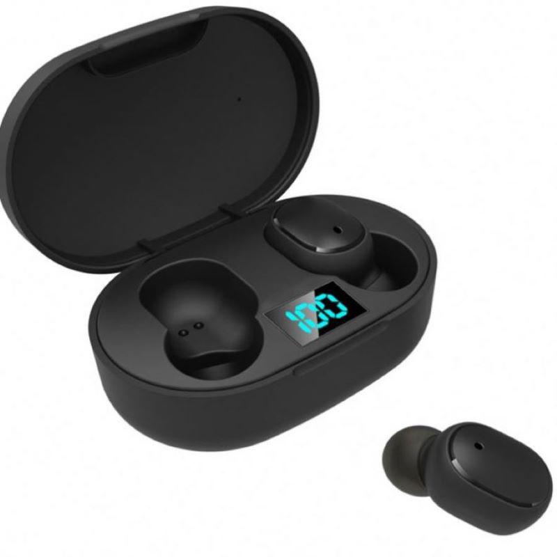 E6S TWS Wireless Bluetooth 5.0 Earphone LED Display Noise Cancelling Earbuds HIFI Sports Earbuds Headset With Mic for Smartphone