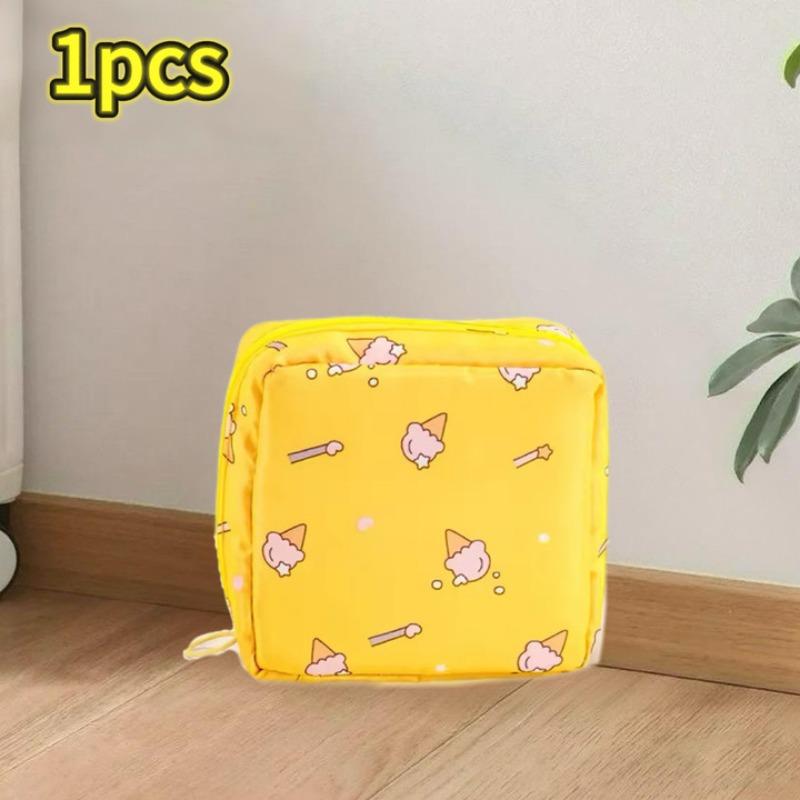 Multi Function Portable Sanitary Pad Storage Bag Tampon Pouch Napkin Cosmetic Bags Organizer Makeup Bags Girl Hygiene Pad Bags