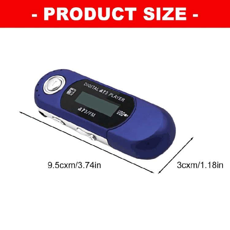 Basic MP3 Player With 3A Battery Power Option And External Memory Expansion Capability Through TF Card