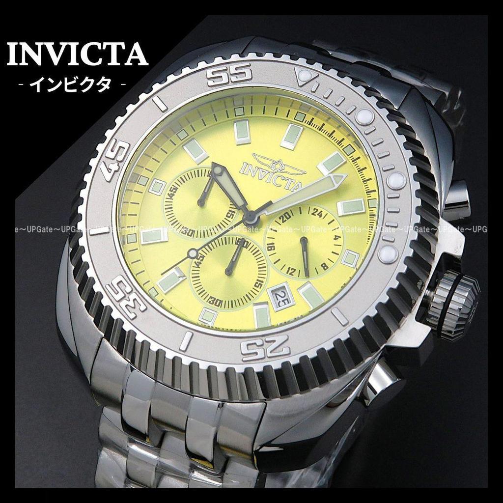 Used Chronograph model INVICTA Coalition Forces 49785 Invicta Silver Light Green