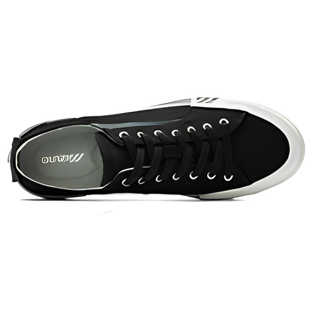 Mizuno Court S Low Ec Color Block Versatile Low Top Sneakers Unisex Sneakers Black White D1GH221704