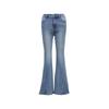 VEROMODA Women's Summer High-Waist Light Wash Flare Jeans