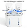 Y5GD Clean Motion Detecting Soap Dispenser Two 400ml Bottles Slip Resistant Base Perfect For Kitchen And Bathroom