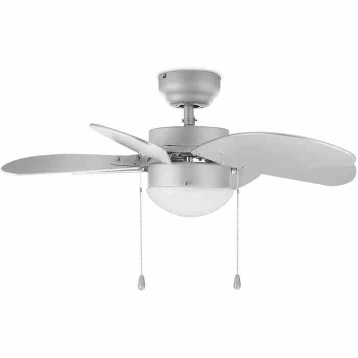 Ventilateur de plafond - Tristar - VE-5810 - 50 W - Argenté - 76 cm - 3 vitesses