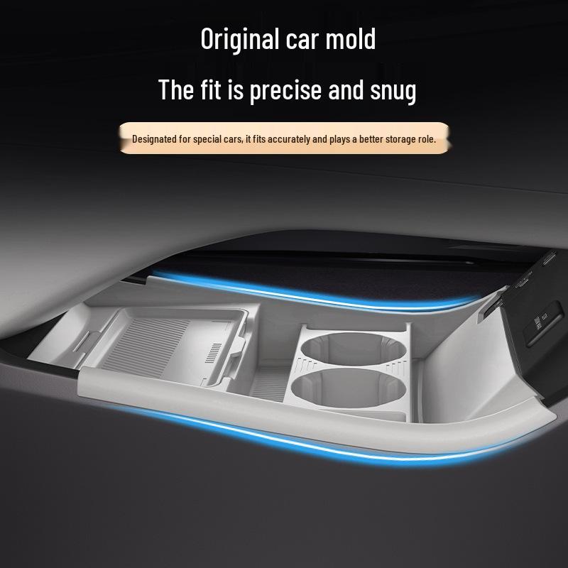 Compatible Silicone Storage Organizer for BYD Han L Car Center Console (25 Models)