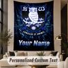 Custom Text Tapestry Sheffield Wednesday FC Print Wall Tapestry Indoor Living Room Wall Decor