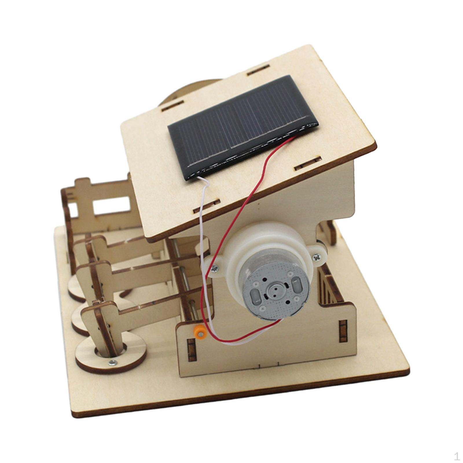 

Solar Powered DIY Science Toy Projects Crafts Scientific Experiment for Kids 8