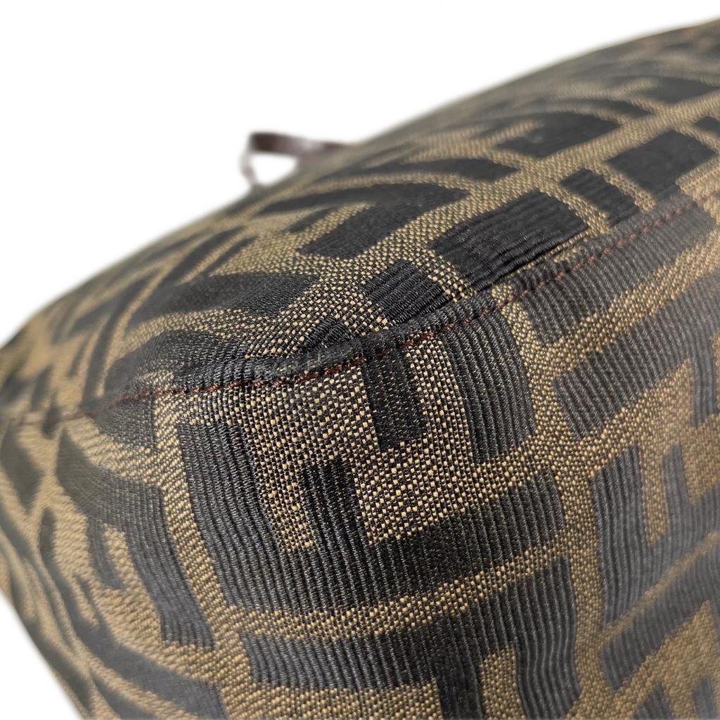 FENDI Zucca mamma bucket 2354 Shoulder Bag Brown Women used