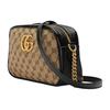 Gucci GG Marmont Small Shoulder Bag Beige Ebony/Nero Women Shoulder_bags Tan 447632-HVKEG-9772