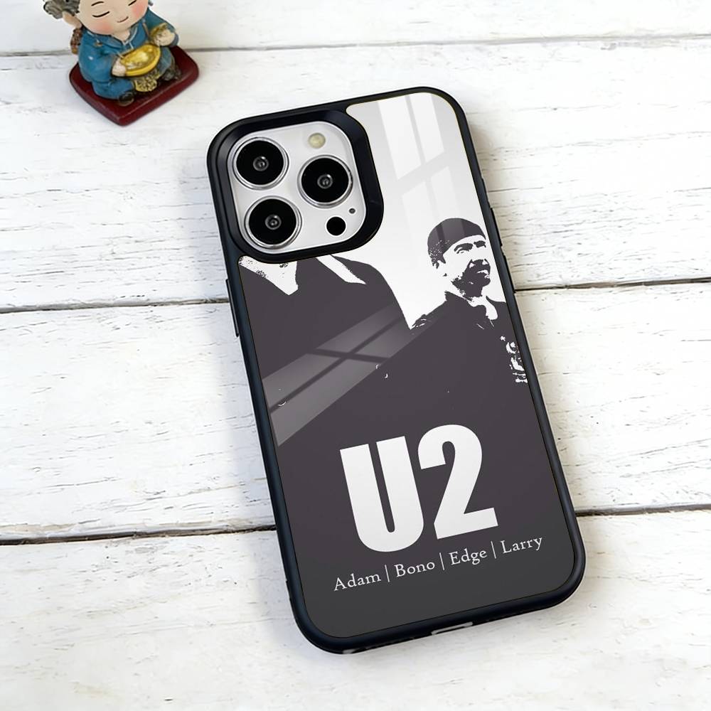 Band U-U2 Phone Case For iPhone17,16,15,14,13,12,11 Plus,Pro Magnetic with Magsafe Wireless Charging