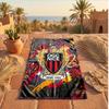 OGC Nice FC Aufdruck Mikrofaser Strandtuch Schnelltrocknend Saugfähig Großes Handtuch für Strand Schwimmen Reisen