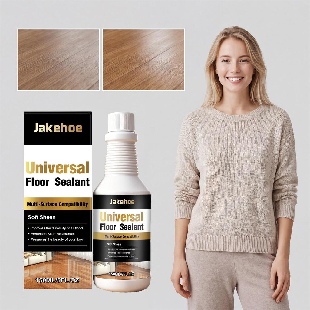 JAKEHOE Universal Waterproof Floor Sealant - Crack Repair & Stain-Resistant Maintenance