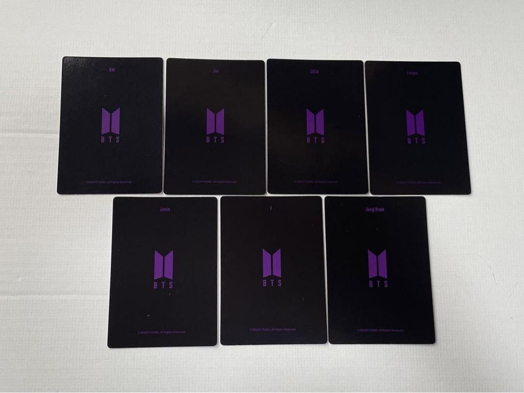 [USED] Merch Box 6 Music Box Trading Card BTS Merch Box 6