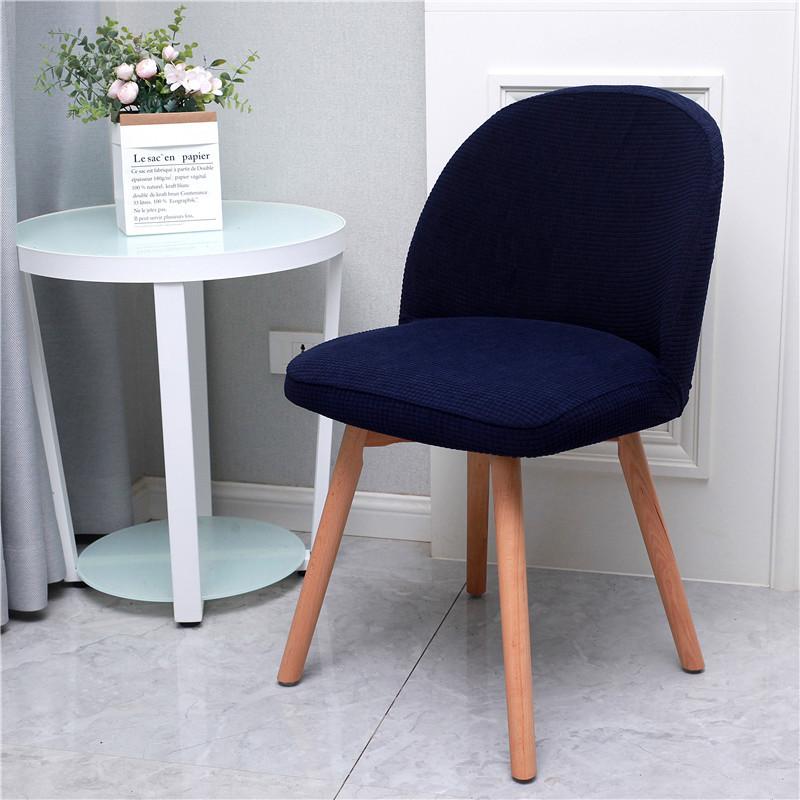 Curved Low Back Chair Cover Special European Elastic Hotel Restaurant Restaurant Home Chair Cover Banquet