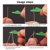 Mini Threader for Sewing Automatic Inserter Mini Threader Tool for Hand Sewing Automatic Sewing Threader Device Easy for Diy