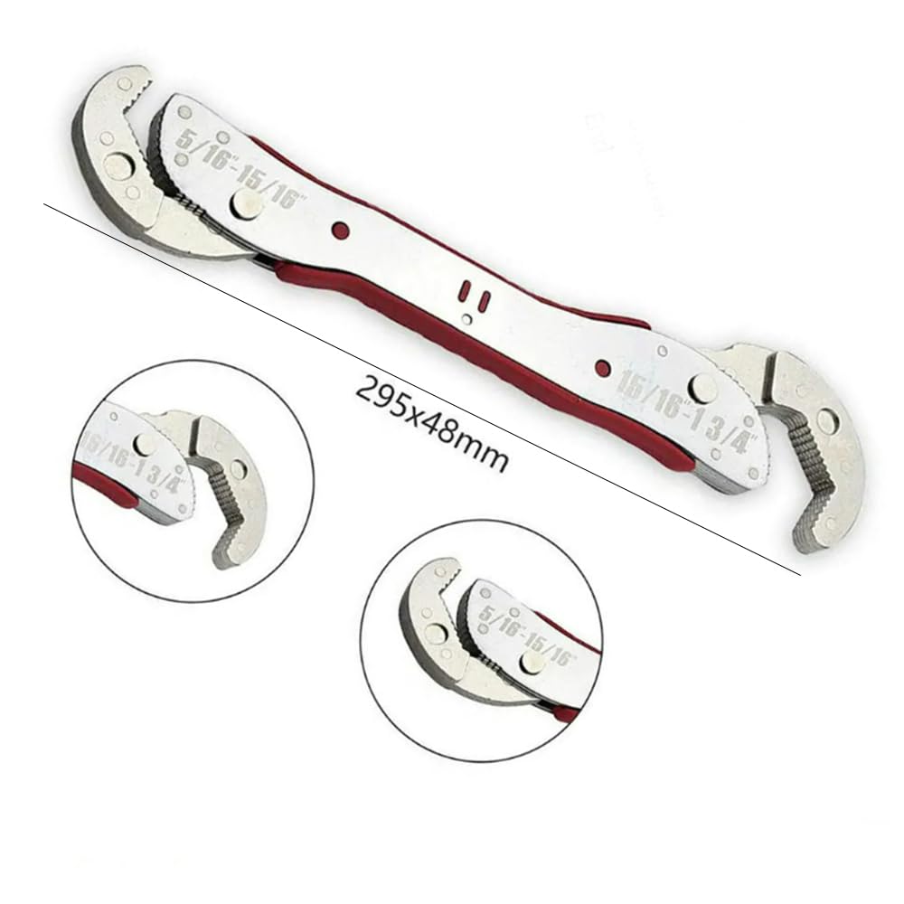 Monkey Ratchet Monkey Ratchet Hex Magic Universal Wrench Ratchet Multi-Wrench 9-45mm