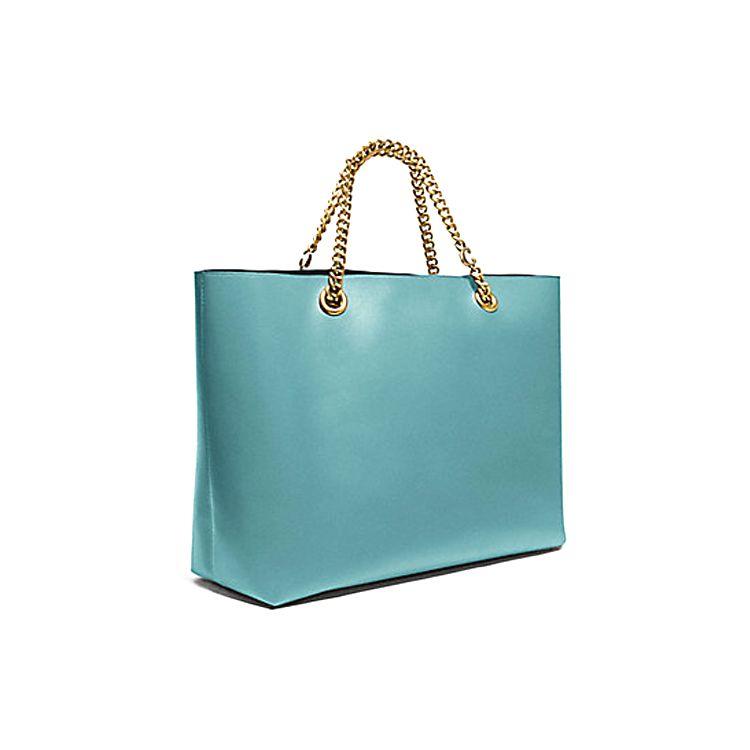 Coach Convertible Tote 43 Large Capacity Leather Tote Bag Shopping Bag Shoulder Handbag Women Tote Blue 78218-B4MR