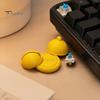 3D Printed Bell Clicker Fidget Clicker, Mini Shape Finger Anxiety Stress Relieving Pendant Relief Push Toy, Gift for Students Office Workers PLA Toy