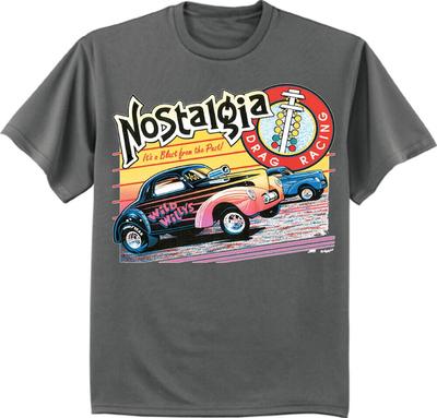 Nostalgia Classic Cars 50'S Drag Racing Graphic Tee Unisex T-Shirt