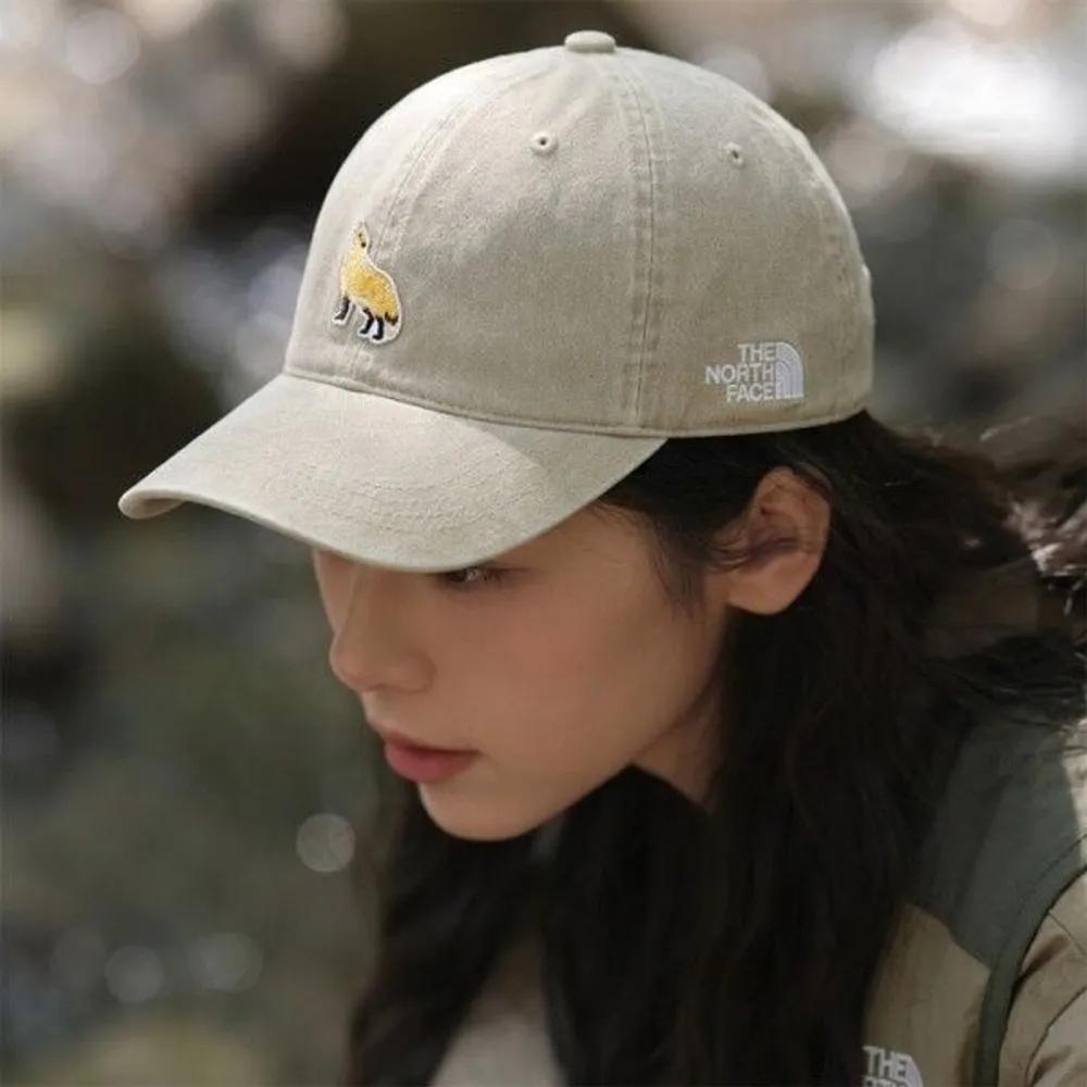 [The North Face] White Label Logo Ball Cap Wappen NE3CS06M FREE