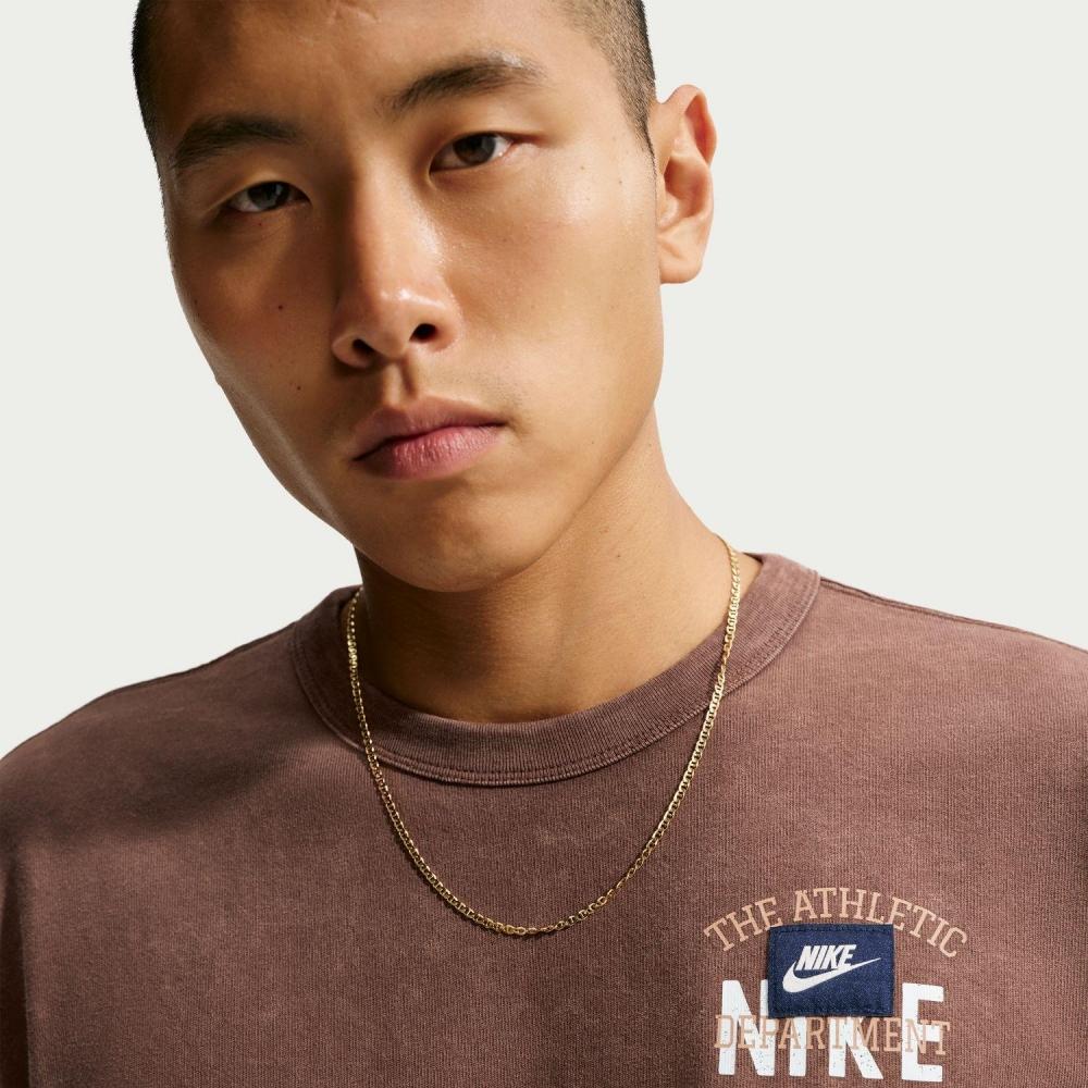 Nike Tkivy Vintage Graphic Ls Tee Light Chocolate 216ltchoc Iz4061