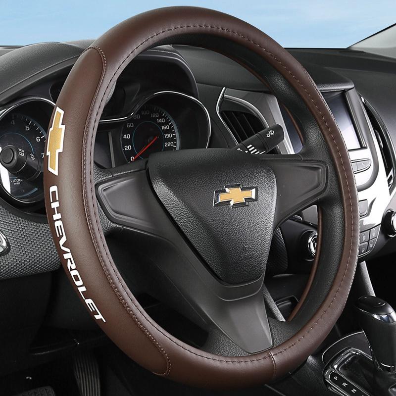 For Chevrolet Malibu Sail Equinox Cruze Cavalier Blazer Menlo Bolt Aveo Onix Capti Cavalier Ultra-thin Car Steering Wheel Cover